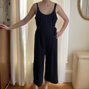 Pinstripe jumpsuit